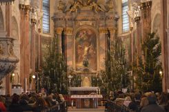 Karácsonyi mise és ünnepség a Szent Bertalan templomban