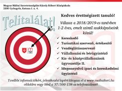 Jelentkezz érettségi utáni képzéseinkre!